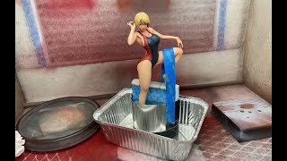 Vincevellcustoms Live Stream - Short Stream To Check On The Clear Resin Anime Swimsuit Pour