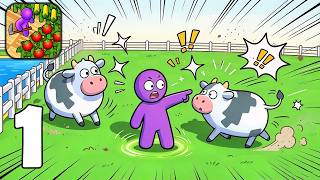 Farm Land - Farming life game - Run A Thriving Farmstead - Part 1- Gameplay Walkthrough(iOS Android) screenshot 1