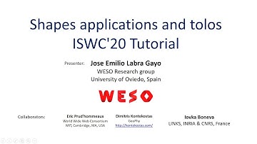 Shapes applications and tools Part 2: ShEx by example