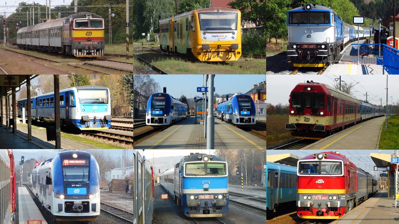 R-032 s 754/750.7, Sp-032/027 s 854/814/847, (ne)přímé Sp HK - Broumov, (ne)zrychl. t-032; 2009 - 25