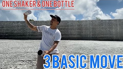 flair bartender tutorial / exhibition flair / 1 shaker 1bottle