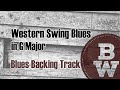 Western Swing Blues in G - Blues Backing Track