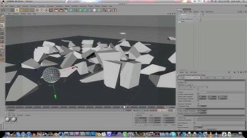 Cinema 4D Tutorial - How to Fracture an Object Using Thrausi