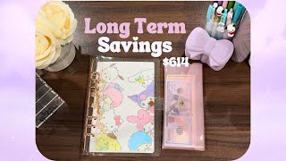 Long Term Saving Challenges | Saving for the Future | $614 