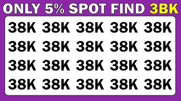 Find The Odd One Out | Check Your Observation Fast Skills 🎩👁️ | Number and Letter Edition.