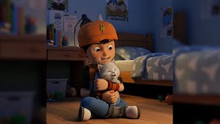 BoBoiBoy Ada KUCING COMEL?!! 😱😭 #boboiboy