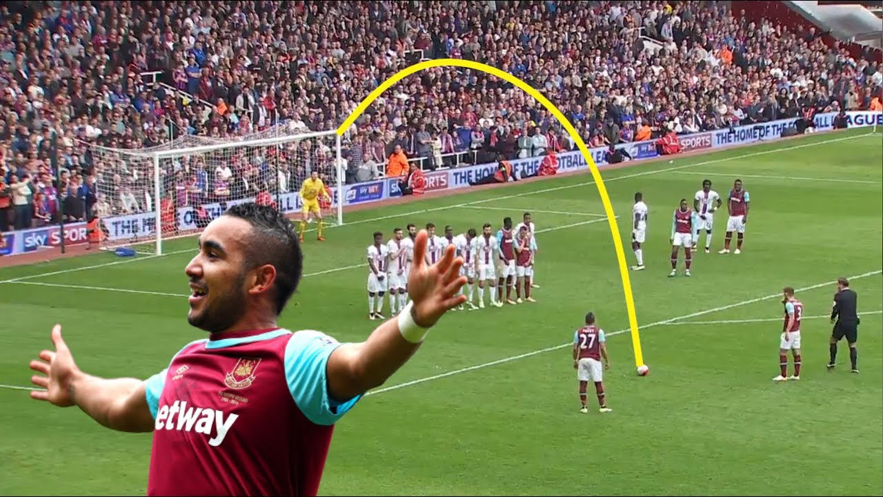 Le coup franc INCROYABLE de Payet avec West Ham sous TOUS les angles ! • 2015-16 • HD