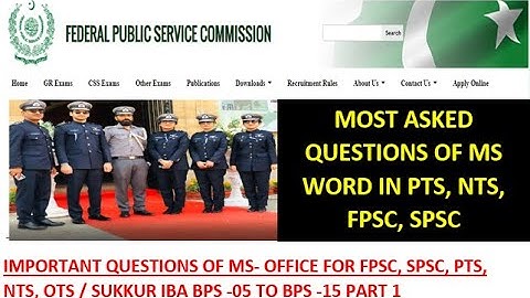 FPSC CUSTOM INSPECTOR /APPRAISING VALUATION OFFCIER MS OFFICE MOST REPEATED QUESTIONS