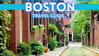 Boston USA Travel Guide 2024 4K