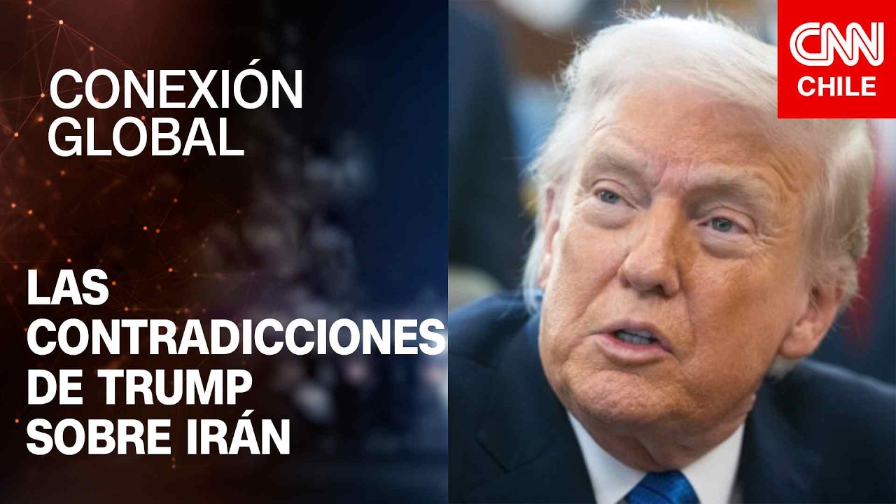 Critican contradicciones de Trump sobre la guerra en Irán - YouTube