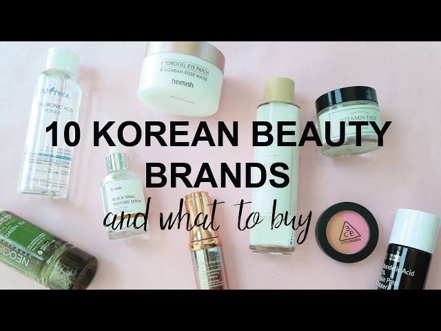 My Korean Beauty Product Must Haves – From Jessie