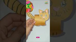 DIY Paper Cats 🐱 Easy Paper Craft for Kids | Cute Origami Cat Tutorial