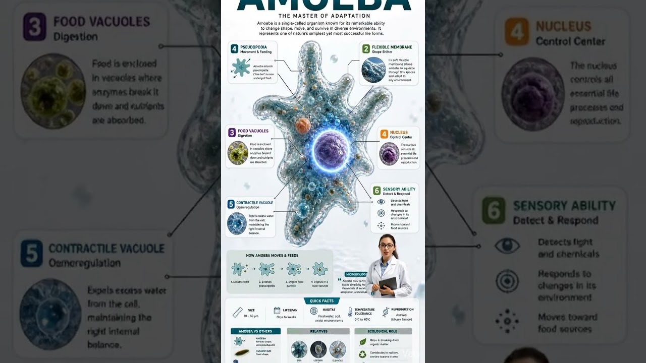 AI 3D Animation biology explain #education #biology #ai