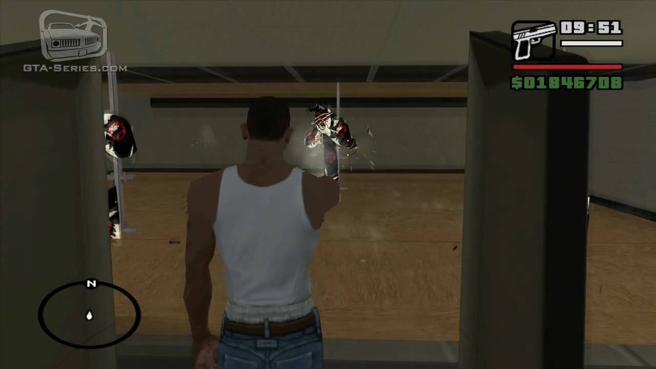 GTA San Andreas Walkthrough Challenge Shooting Range (HD) YouTube