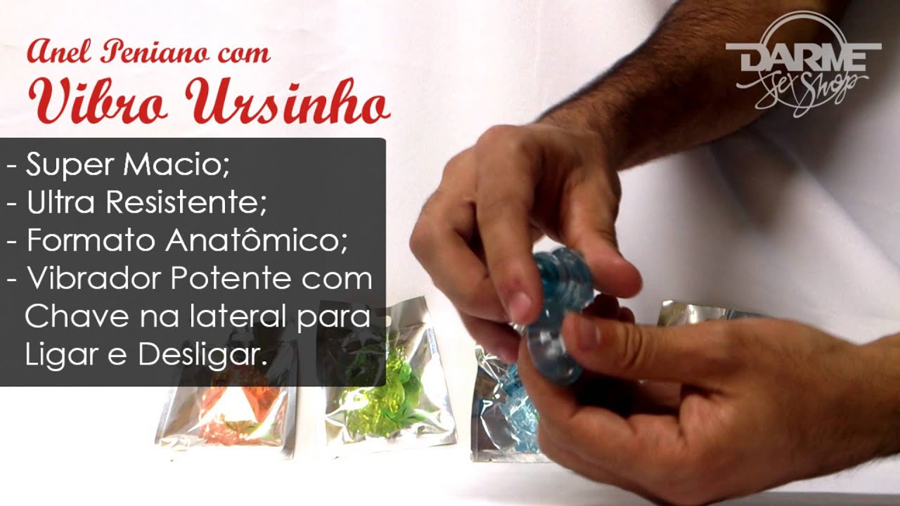 Anel Peniano com Vibrador - 