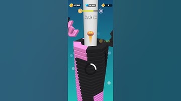 #stackball# 🔥🏀😅#gameplay #ios #androidgames #3d #all levels#shorts