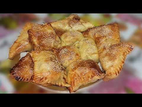 Ленивая Домашняя Самса с Курицей из Готового Слоеного Теста | Быстрый Рецепт