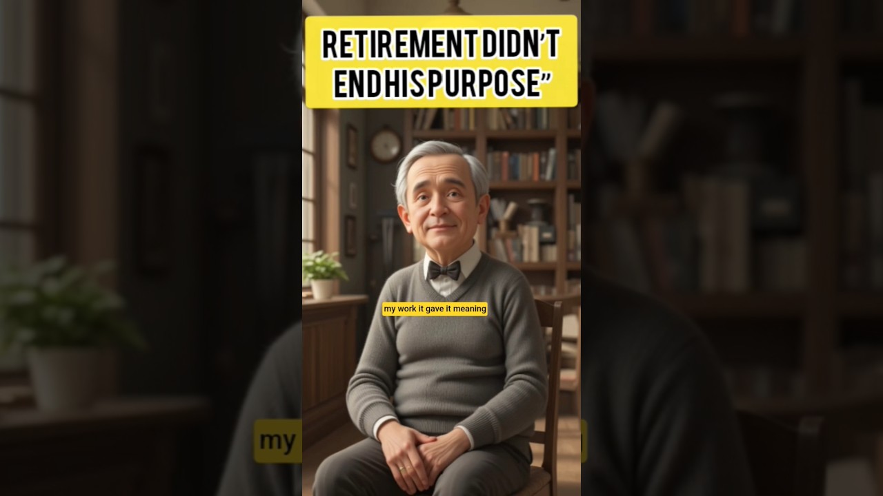 “The Man Who Retired Too Early” Learn English Through Stories 