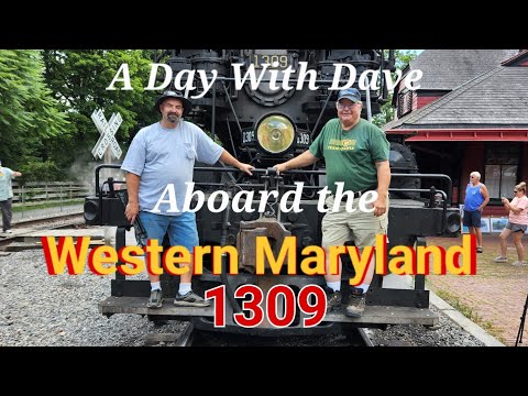 Western Maryland 1309, a great day with Dave from ccrx 6700