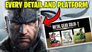 Metal Gear Solid Delta: Snake Eater - Remake Details Announcement Reaction Trailer | PS5