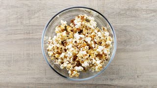 How To Make Caramel Popcorn Easy Homemade Caramel Popcorn Recipe