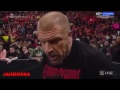 Reigns vs triple h bloddy match made by jd king wwe raw   