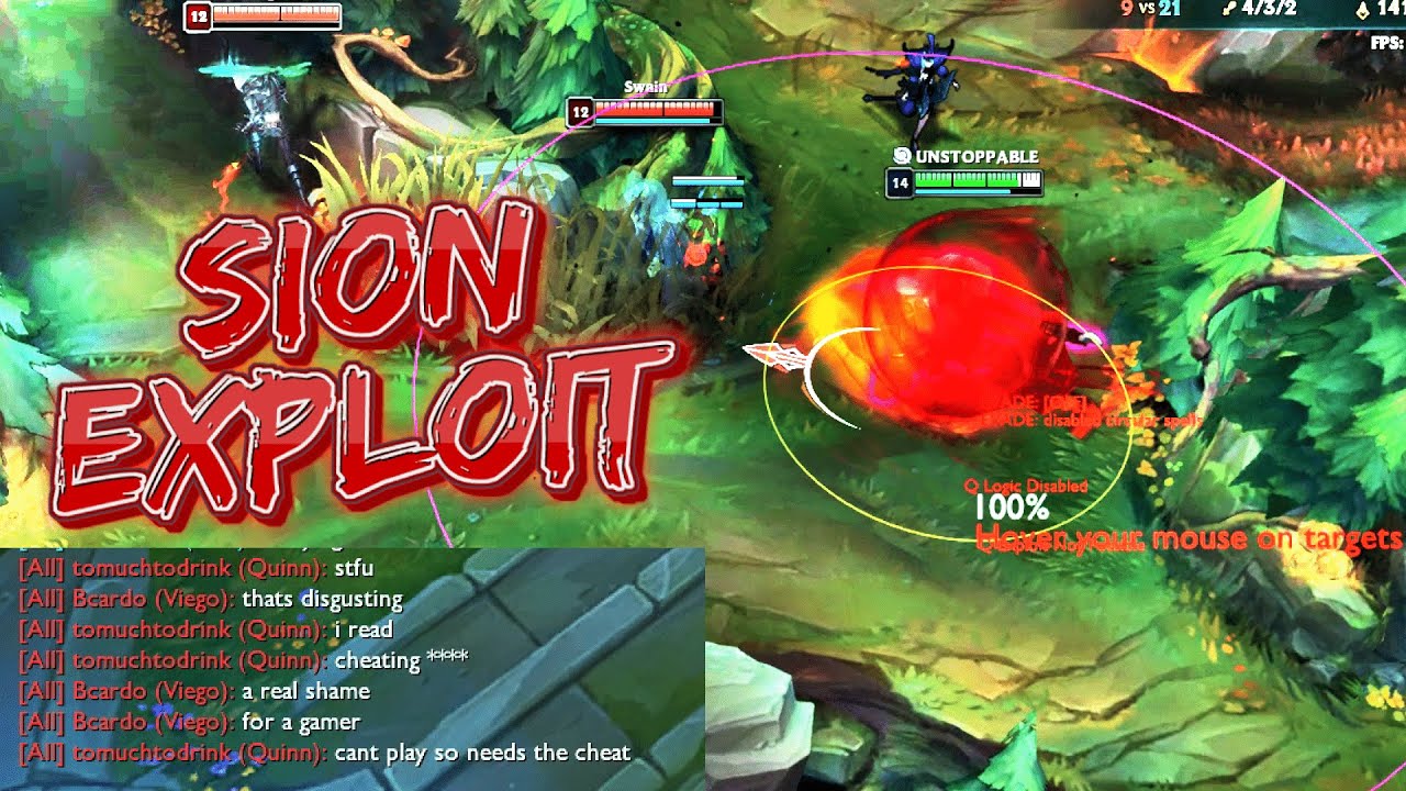 USING SION EXPLOIT AGAINST RANGED TOPLANE [BGX] [LOL SCRIPT 2022] - YouTube