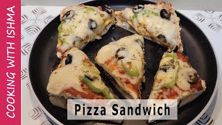 Pizza Sandwich Chicken Pizza Sandwich Cheese Pizza Side Dish Starter Vorspeise پیزا سینڈوچ