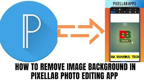 How to remove image background in Pixellab Photo Editing App