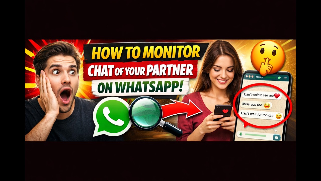 How To Monitor Chat of your Partner on Whatsapp (Easy Method 2026 ...