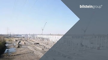 Time-lapse: Construction of the bilstein group Logistics Centre 2019-2021