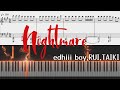 【楽譜配信中】『Nightmare/edhiii boy,RUI,TAIKI』