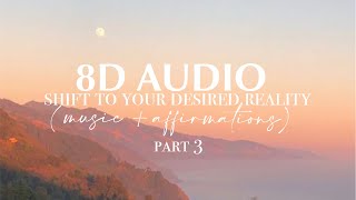 perfect shifting playlist - 8D music / ADHD method subliminal (part 3)