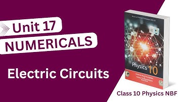 Physics Class 10 Unit 17 Numericals New Book - Class 10 physics chapter 17 Electric Circuits