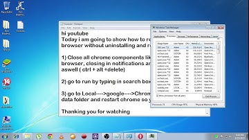 How to reset your chrome browser without reinstalling to default settings