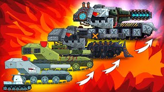 All series of Waffentrager auf E100 + 2 bonus endings  Cartoons about tanks