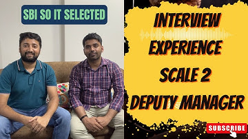 SBI SO IT Scale 2 Deputy Manager Interview Experience | Tips & Strategy to Crack It!”