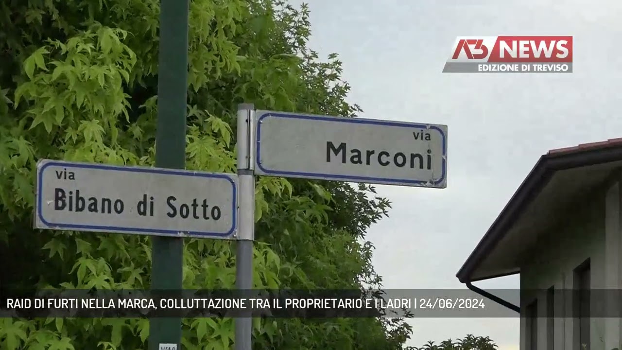 RAID DI FURTI NELLA MARCA, COLLUTTAZIONE TRA IL PROPRIETARIO E I LADRI | 24/06/2024