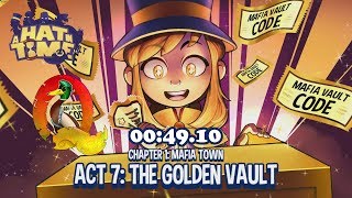 [IL] A Hat in Time Mafia Town - The Golden Vault 00:49.10
