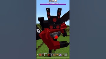 Speakerman Titan!!! #minecraft #nomods #titans