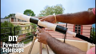 CRAZY DIY Telescope With Cardboard | Powerful Cheap Telescope Making | Best Handmade Telescope