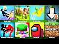 Minecraft,Clash Gang,Among Us,LokiCraft,Dinosaur Island,Do Not Fall io,Pocket Mine 3,Stickman Street