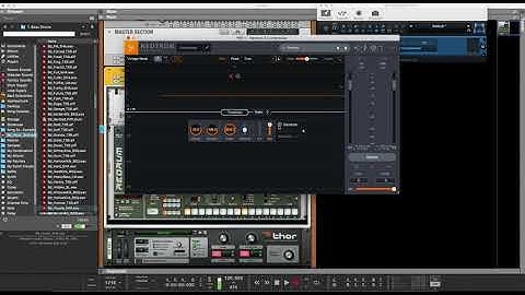 Reason 11 + BlueCat Patchwork & Izotope Neutron 3 sidechain