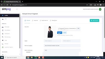 Cara upload foto resmi PSL PNS ASN ke simpeg 5 kemenag 2025