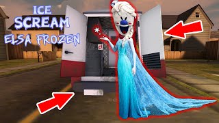 Ice Scream is * Elsa Frozen *?!? Funny Moments * Ice Scream 3 * (Part 94) screenshot 3