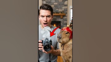 Capybara Blamed For Ruining Christmas... But He Saved Everyone From An Explosion! 🔥 #capybara