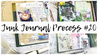 JUNK JOURNAL PROCESS | 20 | Junk Journal with Me | ms.paperlover