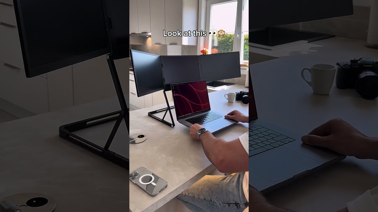 Take A Look At The New Triple Aero 15 6 Pro Max Work From Home Setup 