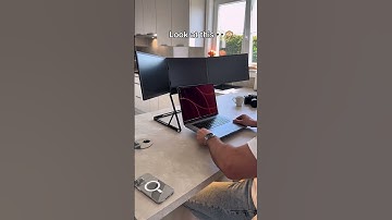 Take a look at the new Triple Aero 15.6 pro max work from home setup  😳🙈