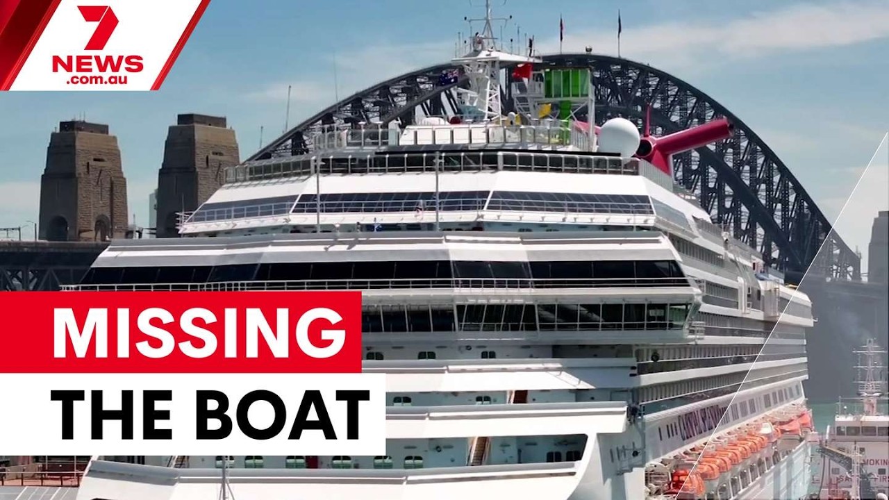Australia risks losing cruise ships to overseas ports | 7NEWS